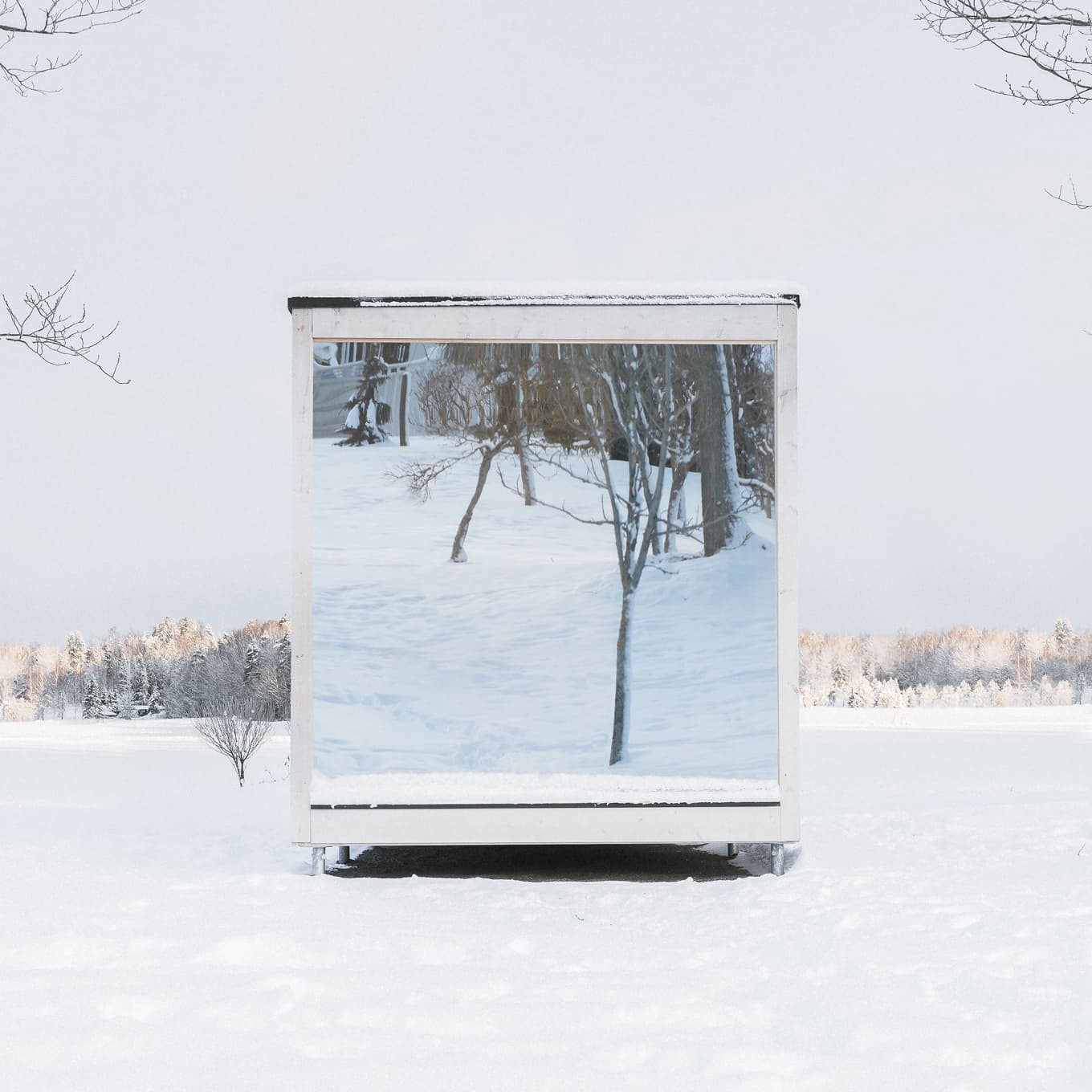 Luxury Hombee Sauna modular sauna with a glass front and wooden finish.